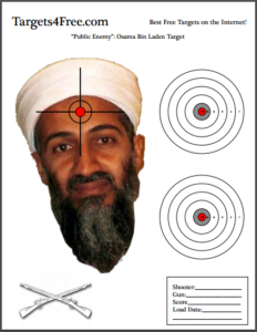 Osama Bin Laden Target (Printable for Free!) - Targets4Free