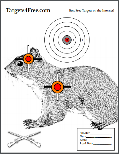 Printable Shooting Targets For Pistol Rifle Airgun Archery Other Printable Shooting Targets For Pistol Rifle Airgun Archery Other