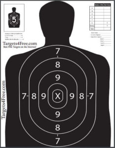 B27 Shooting Target (Printable for FREE!) - Targets4Free