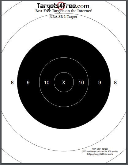 NRA Targets (Printable for FREE) - Targets4Free